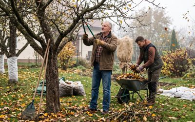 Pielęgnacja drzew jesienią – cięcie, zabezpieczenie i przygotowanie ogrodu do zimy